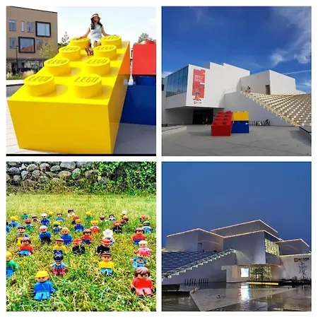 5 Minute Walk To Lego House- Location-garden On Site-n9 Penzion Billund